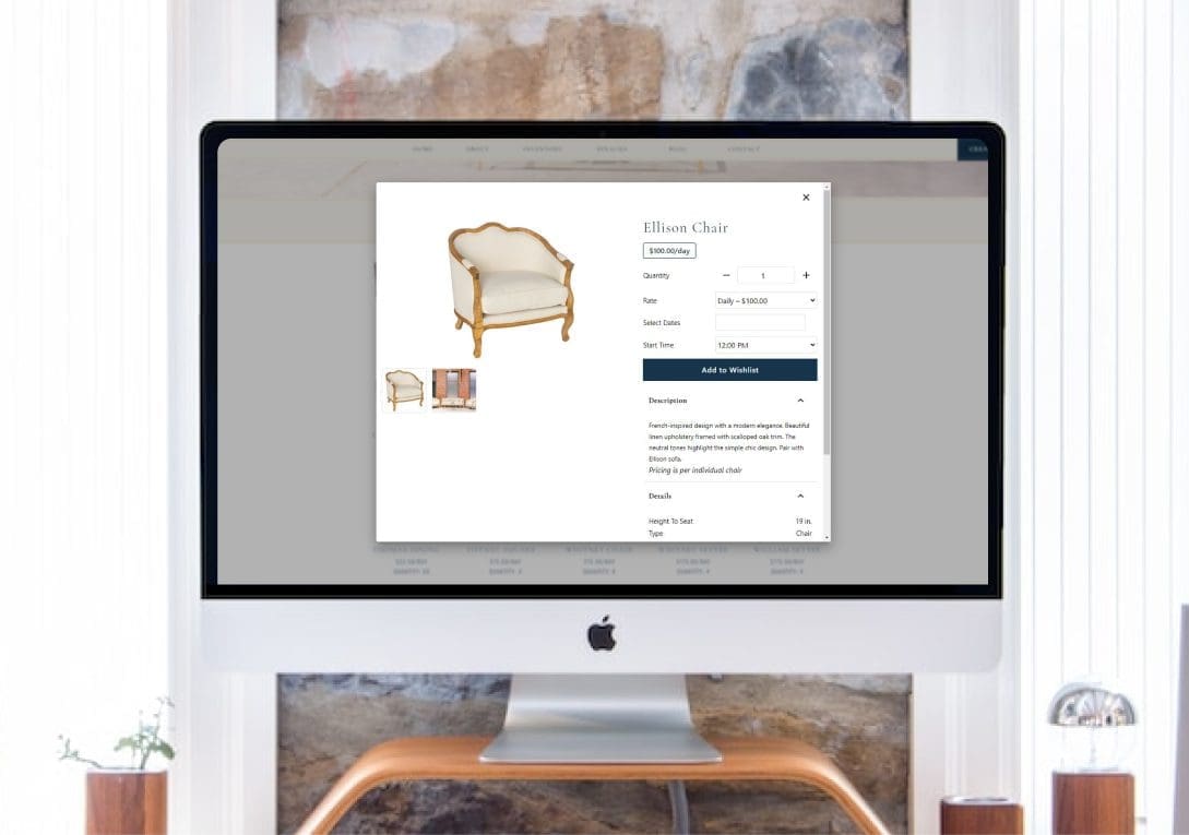 Showcase example Website Wishlist Example Goodshuffle Pro