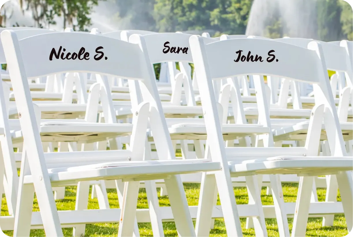 decals-chair-wedding 