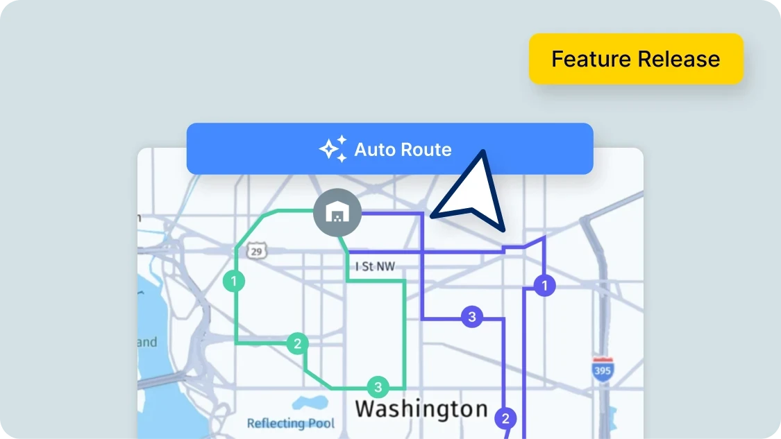 Plan your routes in seconds with Goodshuffle’s AI-powered Auto-Route feature.