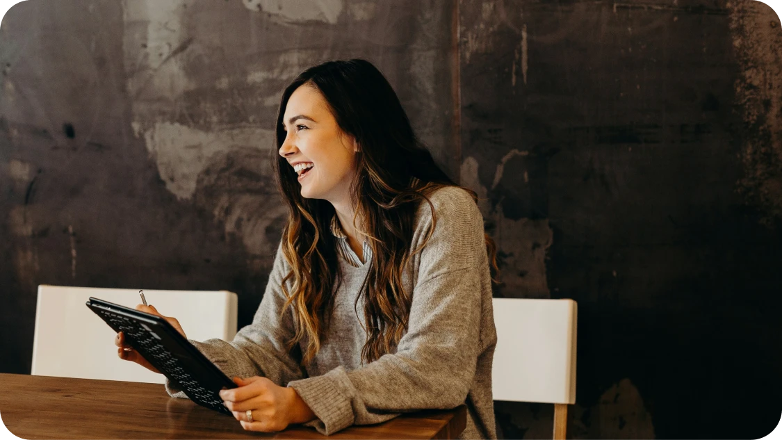 Event rental business owner with peace of mind